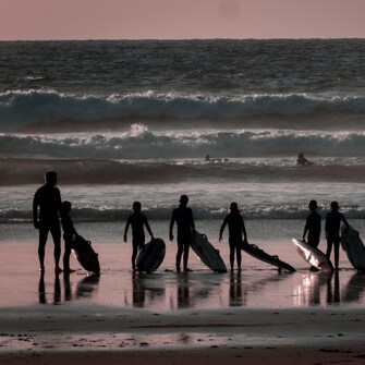 Cours de surf enfants