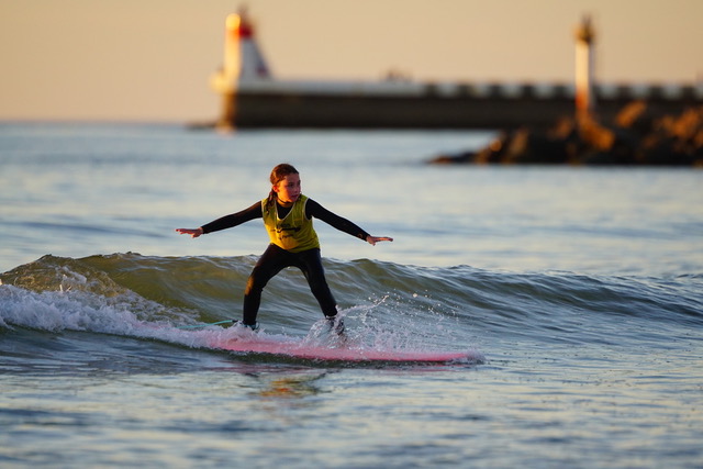 Surf sun set capbreton Surf sun set capbreton